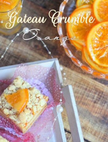 carré à la confiture d'orange