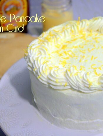 Gateau de pancake au lemon curd photo 1