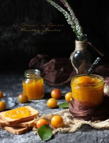 Confiture de mirabelles fève tonka