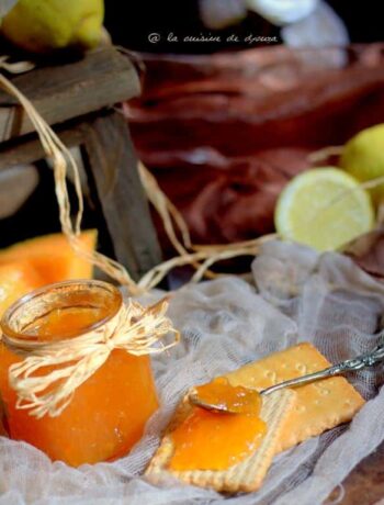 Confiture de melons chair orange