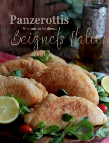 Beignets frits italiens panzerotti